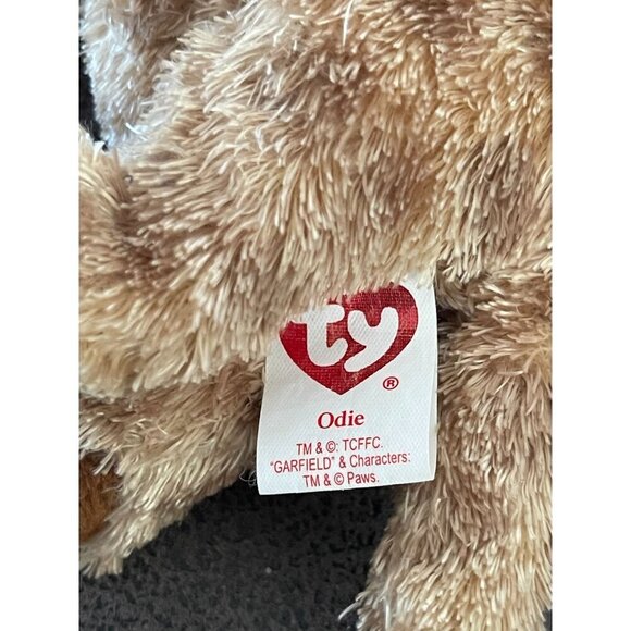 Ty Beanie Odie the Dog 6 inch Plush Stuffed Animal Adorable Soft‎ Small Garfield - Picture 6 of 9